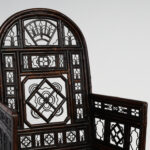 Pair of Antique Chinese Brighton Pavilion Style Bamboo Chairs