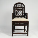 Pair of Antique Chinese Brighton Pavilion Style Bamboo Chairs