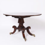 Antique English Regency Tilt Top Table