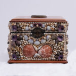 Seashell Encrusted Antique Box