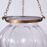 Antique Group of Three Smoke Bell Light Fixtures