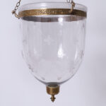 Antique Group of Three Smoke Bell Light Fixtures