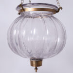 Antique Group of Three Smoke Bell Light Fixtures