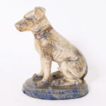 Terra Cotta Antique  Dog Sculpture or Statuette