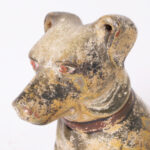 Terra Cotta Antique  Dog Sculpture or Statuette