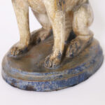 Terra Cotta Antique  Dog Sculpture or Statuette