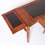 Antique English Bamboo Desk or Writing Table