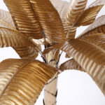 British Colonial Brass Palm Tree Sculpture