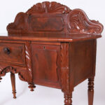 Antique British Colonial West Indies Mahogany Sideboard or Server