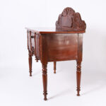 Antique British Colonial West Indies Mahogany Sideboard or Server