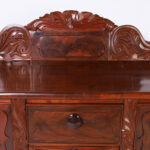 Antique British Colonial West Indies Mahogany Sideboard or Server