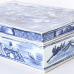 Chinese Blue and White Porcelain Lidded Box
