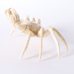 Chinese Carved Bone Crab