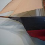 Large American Early 20th C. Sail Boat Pond Model