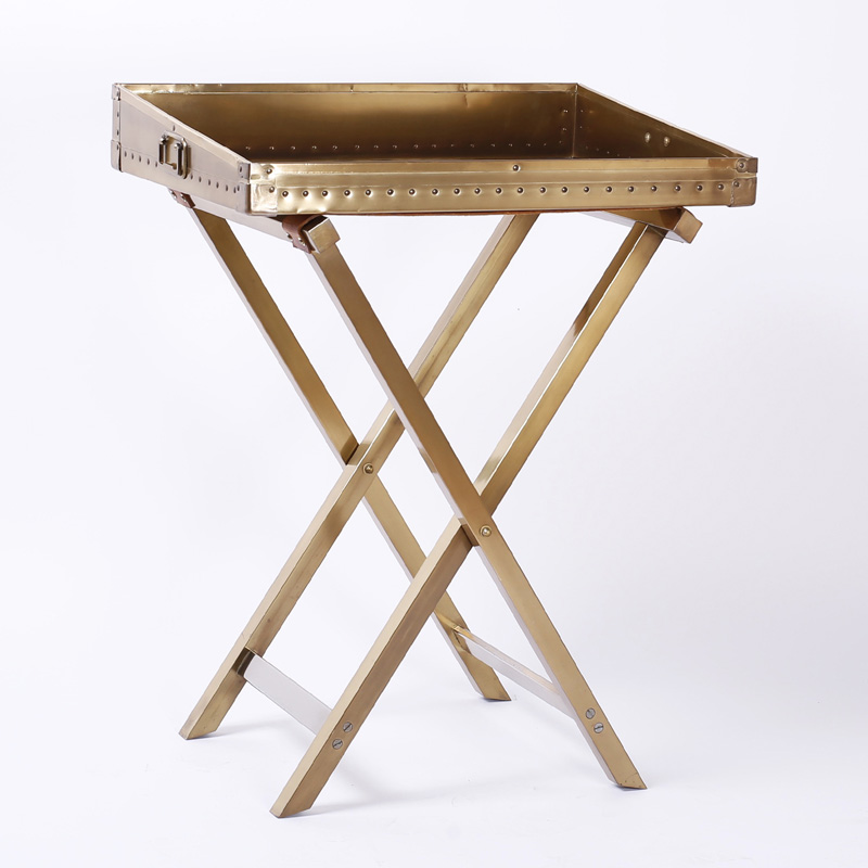 Campaign Style Foldable Bar or Tray