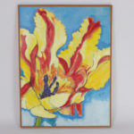 Modern Floral Oil Painting