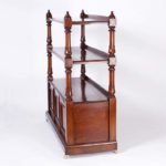Antique British Colonial Etagere or Server with Cabinet