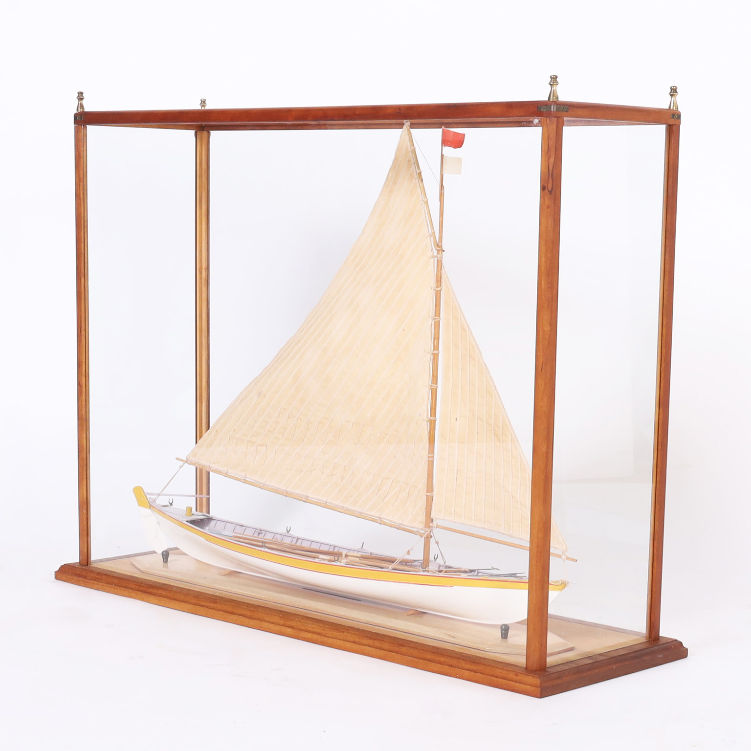 Cased Model of a Whaling Longboat