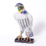 Vintage Chinese Cloisonne Hawk or Falcon