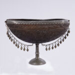 Antique Anglo Indian Coco de Mer Footed Bowl