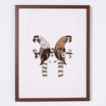 Collection of Eight African Bird Images in Butterfly Wings, Priced Individually