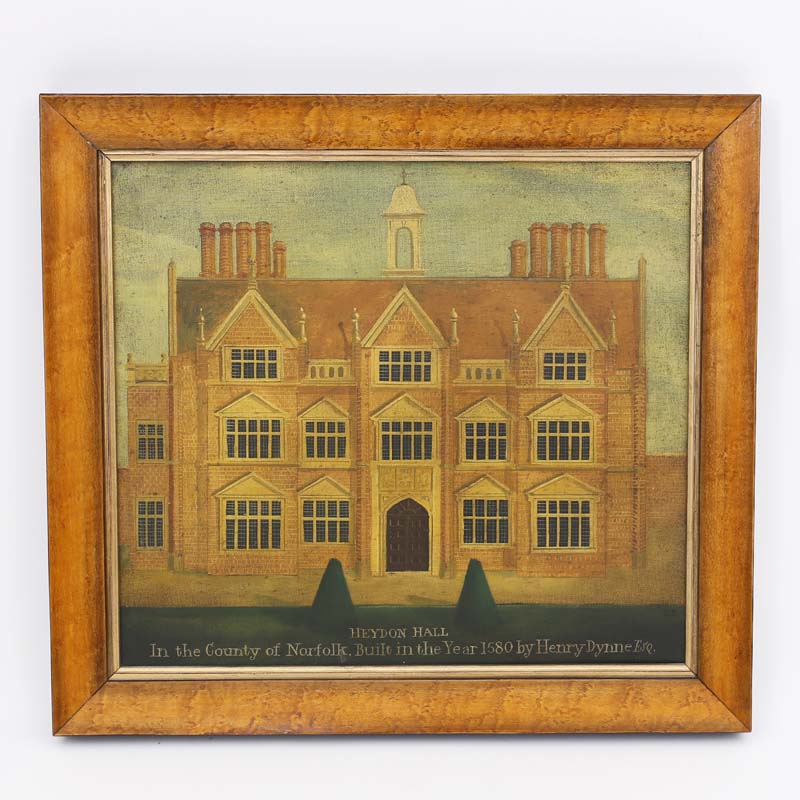 Oil Painting on Canvas of a Sixteenth Century Building by Dan Dunton