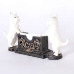 Pair of Business Card Holders with Dogs
