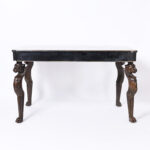 Vintage Egyptian Style Writing Desk by Maitland-Smith