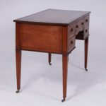 Antique English Regency Leather Top Desk