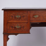 Antique English Regency Leather Top Desk