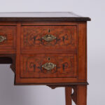 Antique English Regency Leather Top Desk