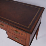 Antique English Regency Leather Top Desk