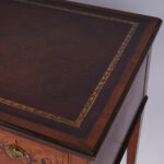 Antique English Regency Leather Top Desk