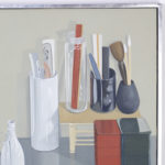 Modernist Still Life Oil Painting on Canvas by Enid Munroe