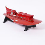 Vintage Ferrari Racing Boat Model