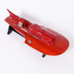 Vintage Ferrari Racing Boat Model