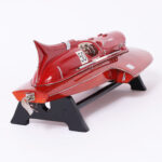 Vintage Ferrari Racing Boat Model