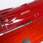 Vintage Ferrari Racing Boat Model