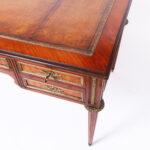 Antique French Louis XVI Style Leather Top Desk