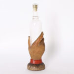 Group of Three Antique French Hand Form Bottles, Priced Individually