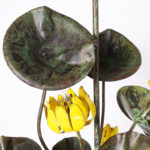 Mid Century Vintage Sculptural Botanical Chandelier or Light Fixture
