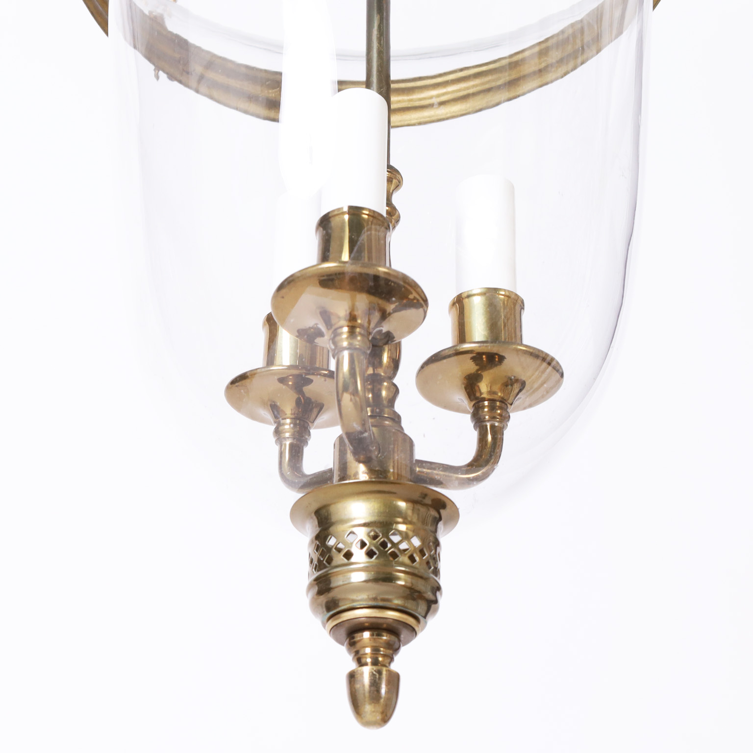 British Colonial Style Glass Lantern