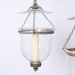 Group of Three Antique Smoke Bell Light Fixtures, Priced Individually