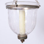 Group of Three Antique Smoke Bell Light Fixtures, Priced Individually