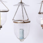 Group of Three Antique Smoke Bell Light Fixtures, Priced Individually