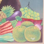 Haitian Acrylic Painting of Fruit and Vegetables