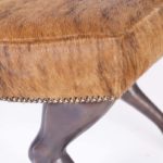 Horse Hide Bench by Theodore Alexander