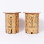 Pair of Vintage Inlaid Moroccan Stands or Tables