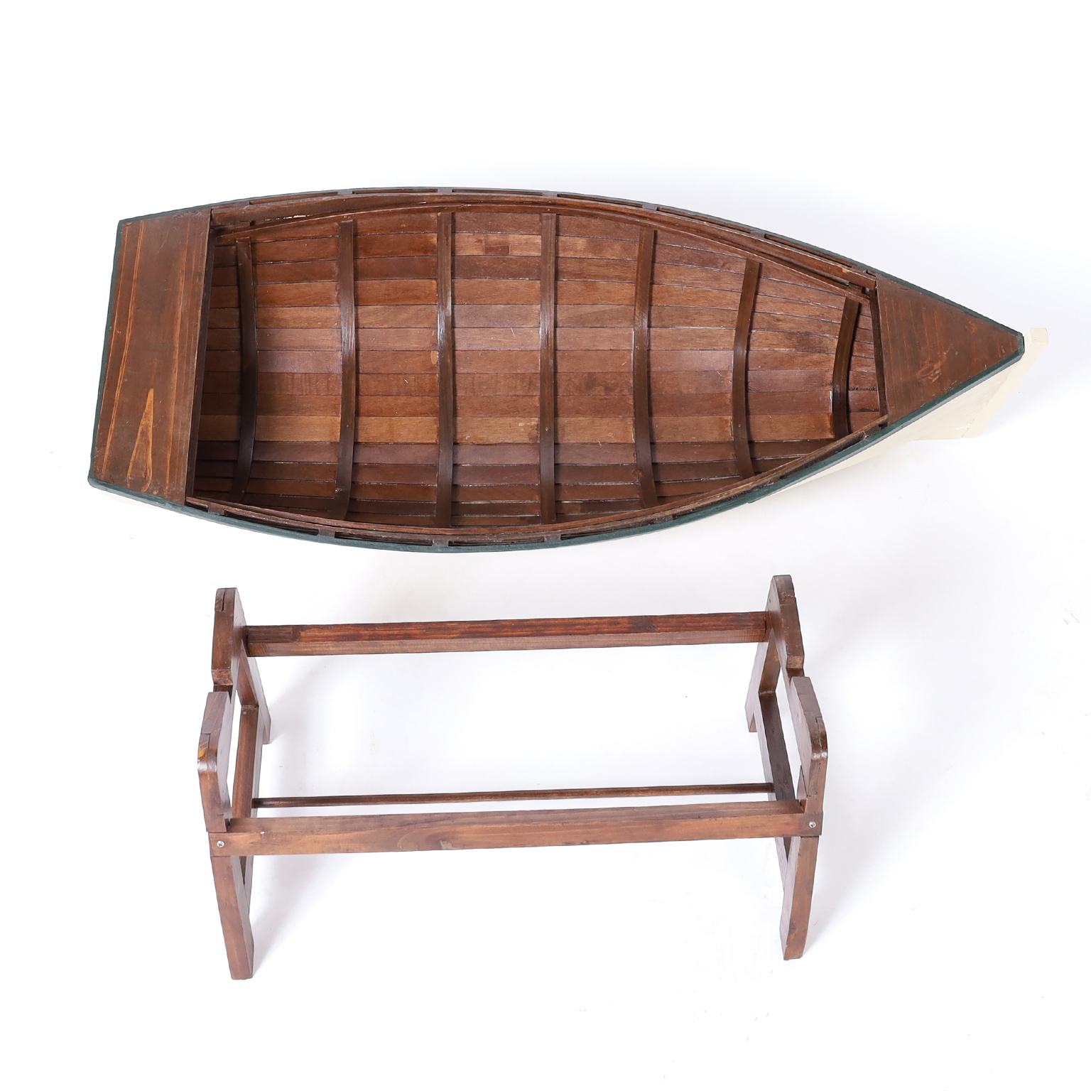 Large Vintage Row Boat or Dinghy Model