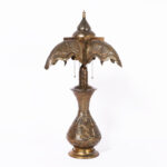 Antique Moroccan Brass Table Lamp